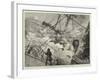 The Orient Line Steamer Chimborazo in a Gale-null-Framed Giclee Print