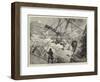 The Orient Line Steamer Chimborazo in a Gale-null-Framed Giclee Print