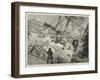 The Orient Line Steamer Chimborazo in a Gale-null-Framed Giclee Print