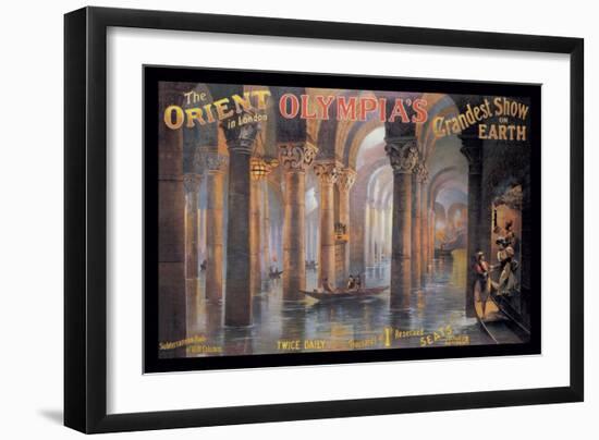 The Orient-Alfred Rava-Framed Art Print