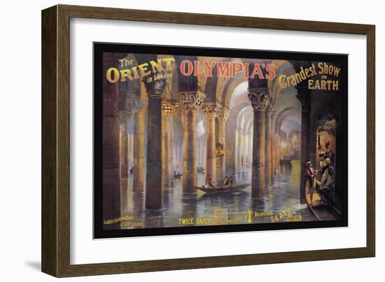 The Orient-Alfred Rava-Framed Art Print