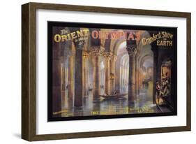 The Orient-Alfred Rava-Framed Art Print