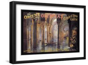 The Orient-Alfred Rava-Framed Art Print