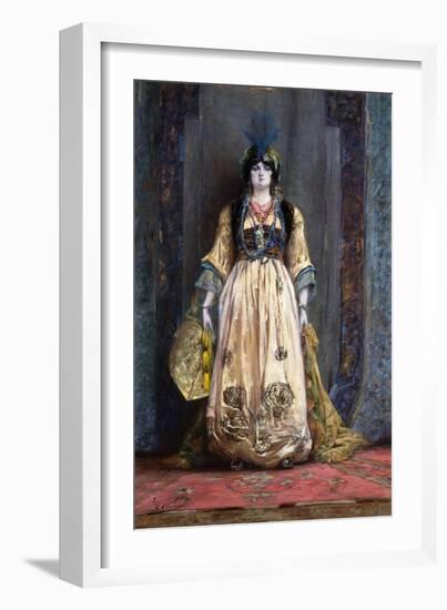 The Oriental Costume-Georges Clairin-Framed Giclee Print