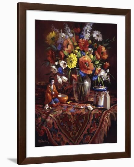 The Orientals-Maxine Johnston-Framed Art Print