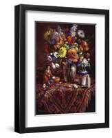 The Orientals-Maxine Johnston-Framed Art Print