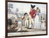 The Origin of Cockney,' London, C1800-Isaac Cruikshank-Framed Giclee Print