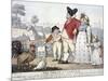 The Origin of Cockney,' London, C1800-Isaac Cruikshank-Mounted Giclee Print