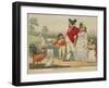 The Origin of Cockney-George Cruikshank-Framed Giclee Print