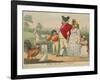 The Origin of Cockney-George Cruikshank-Framed Giclee Print