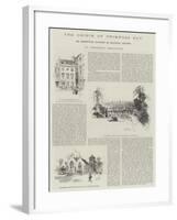 The Origin of Primrose Day, an Unwritten Chapter in Political History, by Frederick Greenwood-Herbert Railton-Framed Giclee Print