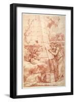 The Origin of the Corinthian Order-Charles Perrault-Framed Giclee Print
