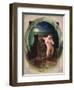 The Origin of the Harp, C.1842-Daniel Maclise-Framed Giclee Print