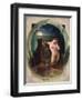 The Origin of the Harp, C.1842-Daniel Maclise-Framed Giclee Print