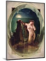 The Origin of the Harp, C.1842-Daniel Maclise-Mounted Giclee Print