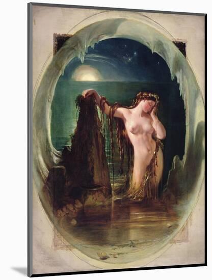 The Origin of the Harp, C.1842-Daniel Maclise-Mounted Giclee Print