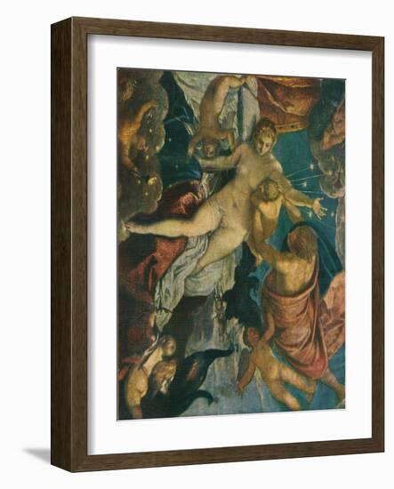 'The Origin of the Milky Way', 1575, (1909)-Jacopo Tintoretto-Framed Giclee Print