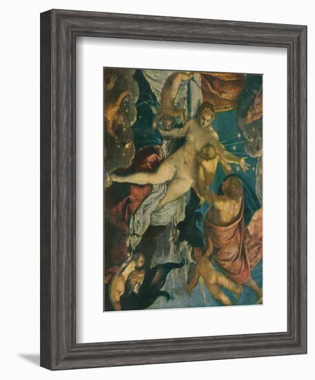 'The Origin of the Milky Way', 1575, (1909)-Jacopo Tintoretto-Framed Giclee Print