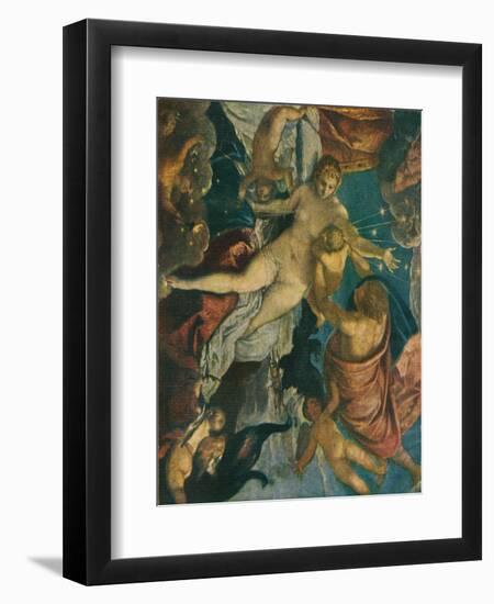 'The Origin of the Milky Way', 1575, (1909)-Jacopo Tintoretto-Framed Giclee Print