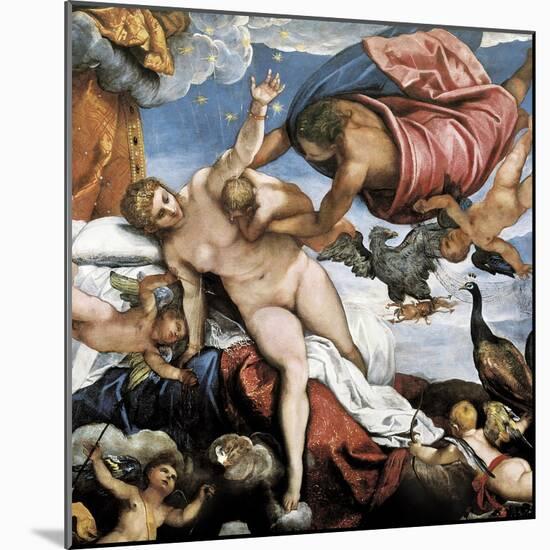 The Origin of the Milky Way-Jacopo Robusti Tintoretto-Mounted Art Print