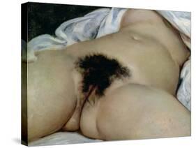 The Origin of the World, 1866-Gustave Courbet-Stretched Canvas