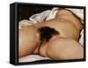 The Origin of the World-Gustave Courbet-Framed Stretched Canvas