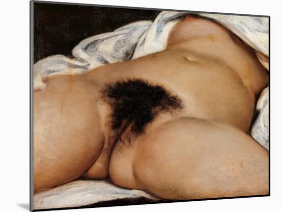 The Origin of the World-Gustave Courbet-Mounted Giclee Print