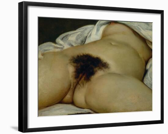 The Origin of the World-Gustave Courbet-Framed Giclee Print