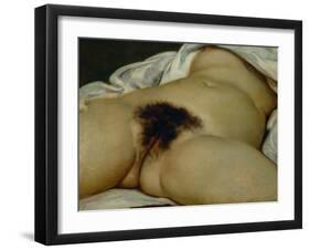 The Origin of the World-Gustave Courbet-Framed Giclee Print