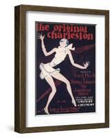 The Original Charleston, as Danced by Josephine Baker at the Folies-Bergere Paris-Roger de Valerio-Framed Photographic Print