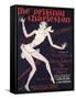 The Original Charleston, as Danced by Josephine Baker at the Folies-Bergere Paris-Roger de Valerio-Framed Stretched Canvas