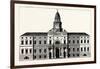 The Original Design for the East Front of the New Building for the University of Edinburgh-null-Framed Giclee Print