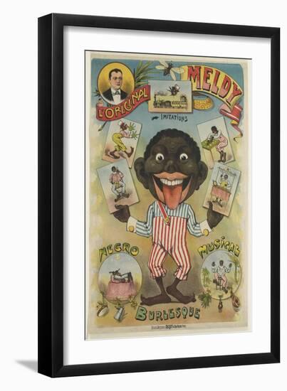 The Original Meldy Imitations Burlesque Negro Music-null-Framed Giclee Print
