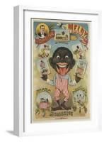 The Original Meldy Imitations Burlesque Negro Music-null-Framed Giclee Print