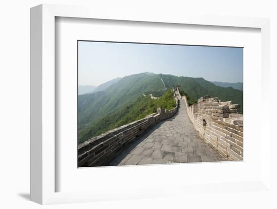 The Original Mutianyu Section of the Great Wall, Beijing, China-Michael DeFreitas-Framed Photographic Print