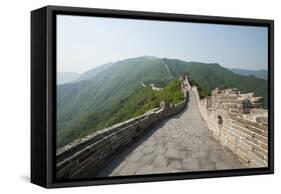 The Original Mutianyu Section of the Great Wall, Beijing, China-Michael DeFreitas-Framed Stretched Canvas