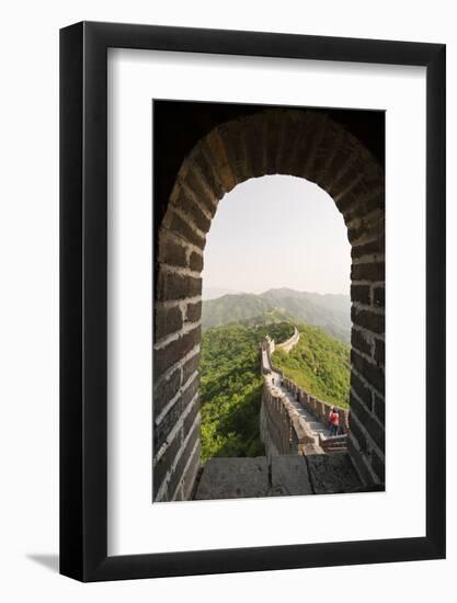 The Original Mutianyu Section of the Great Wall, Beijing, China-Michael DeFreitas-Framed Photographic Print