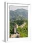 The Original Mutianyu Section of the Great Wall, Beijing, China-Michael DeFreitas-Framed Photographic Print
