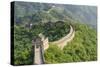 The Original Mutianyu Section of the Great Wall, Beijing, China-Michael DeFreitas-Stretched Canvas