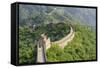 The Original Mutianyu Section of the Great Wall, Beijing, China-Michael DeFreitas-Framed Stretched Canvas