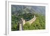 The Original Mutianyu Section of the Great Wall, Beijing, China-Michael DeFreitas-Framed Photographic Print