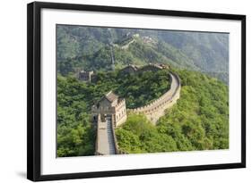 The Original Mutianyu Section of the Great Wall, Beijing, China-Michael DeFreitas-Framed Photographic Print