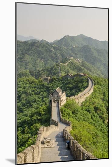 The Original Mutianyu Section of the Great Wall, UNESCO World Heritage Site, Beijing, China, Asia-Michael DeFreitas-Mounted Photographic Print