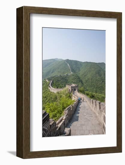 The Original Mutianyu Section of the Great Wall, UNESCO World Heritage Site, Beijing, China, Asia-Michael DeFreitas-Framed Photographic Print