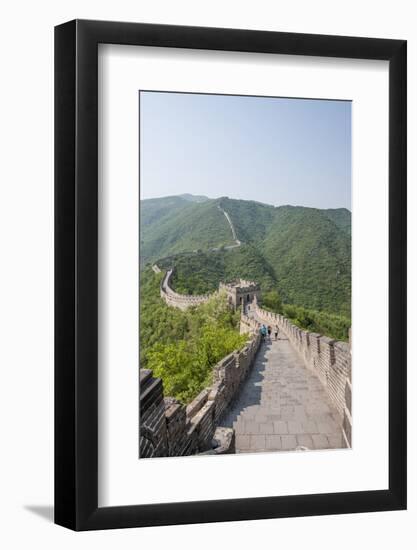 The Original Mutianyu Section of the Great Wall, UNESCO World Heritage Site, Beijing, China, Asia-Michael DeFreitas-Framed Photographic Print