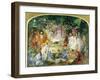 The Original Sketch for the Fairy's Banquet-John Austen Fitzgerald-Framed Giclee Print