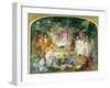 The Original Sketch for the Fairy's Banquet-John Austen Fitzgerald-Framed Giclee Print