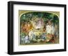 The Original Sketch for the Fairy's Banquet-John Anster Fitzgerald-Framed Giclee Print