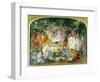 The Original Sketch for the Fairy's Banquet-John Anster Fitzgerald-Framed Giclee Print