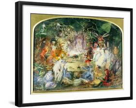 The Original Sketch for the Fairy's Banquet-John Anster Fitzgerald-Framed Giclee Print